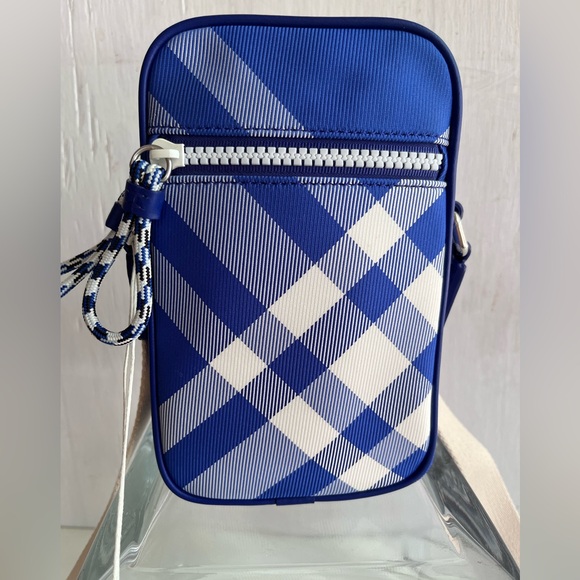 BURBERRY Check Crossbody Bag- Knight - Picture 4 of 14